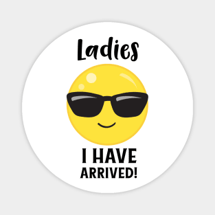 Smiling Face Wearing Sunglasses Magnet